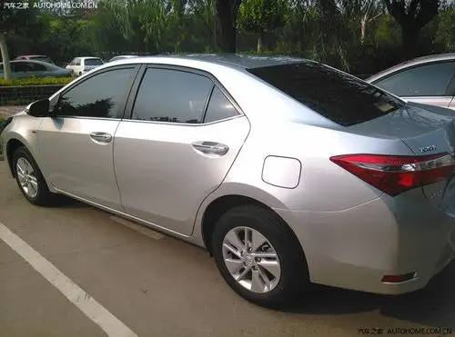 【图】银色卡罗拉提车作业贴_卡罗拉论坛_汽车之家论坛