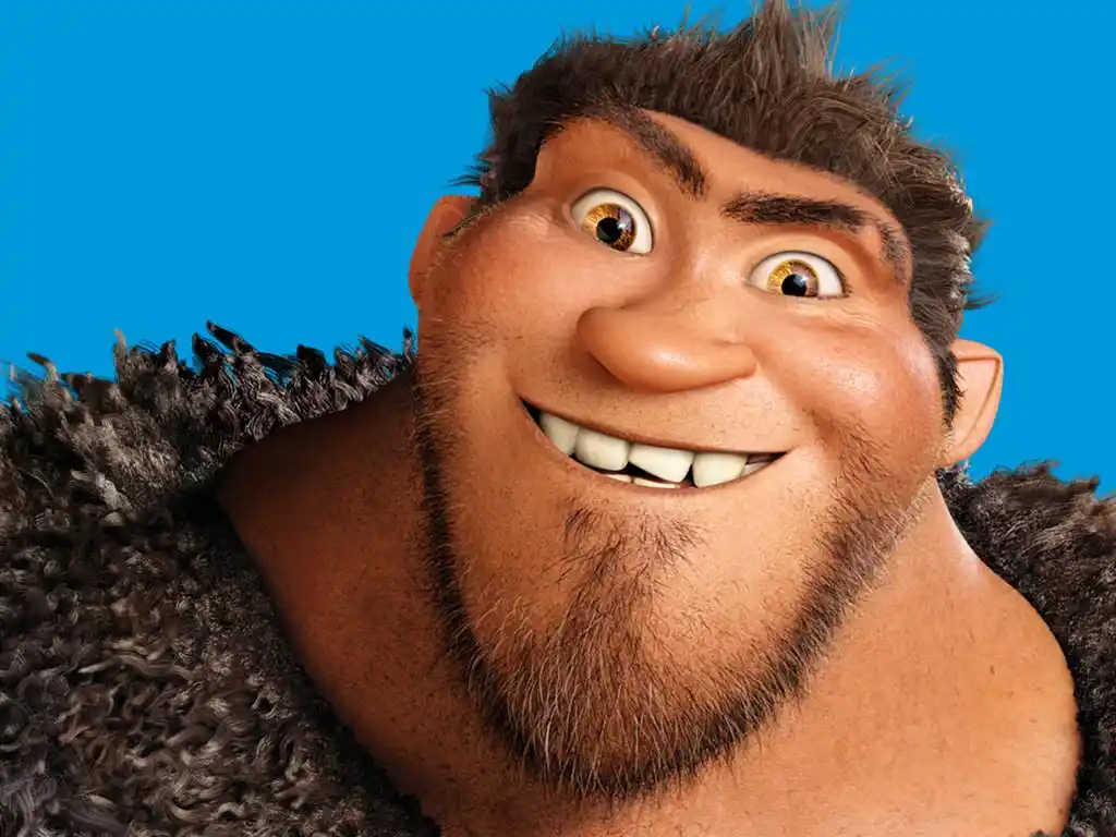 疯狂原始人3d喜剧动画片桌面壁纸