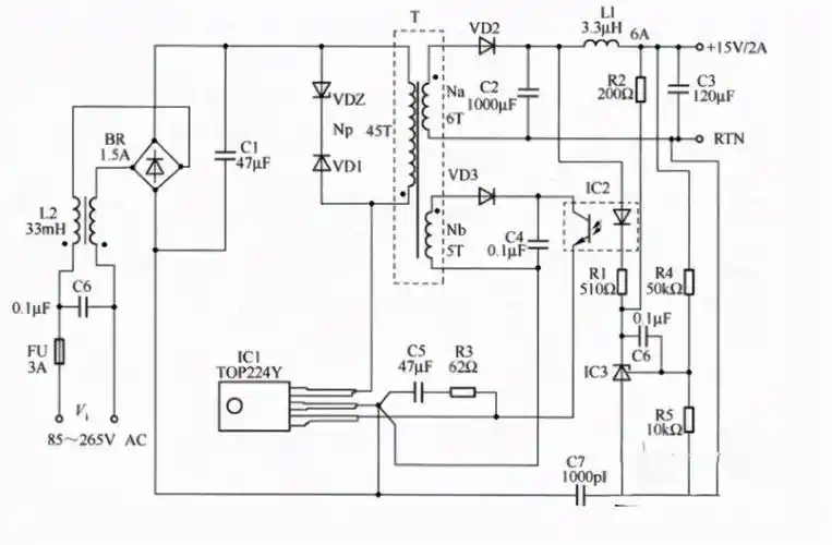 6条原因解释,24v开关电源电路的工作原理_电压