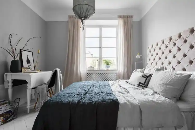 白净清爽的家居环境,让同事沉迷于小清新的北欧气质