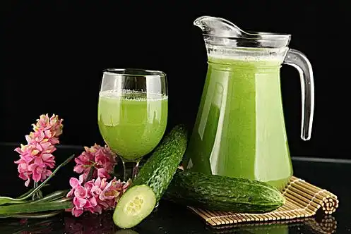 黄瓜汁图片