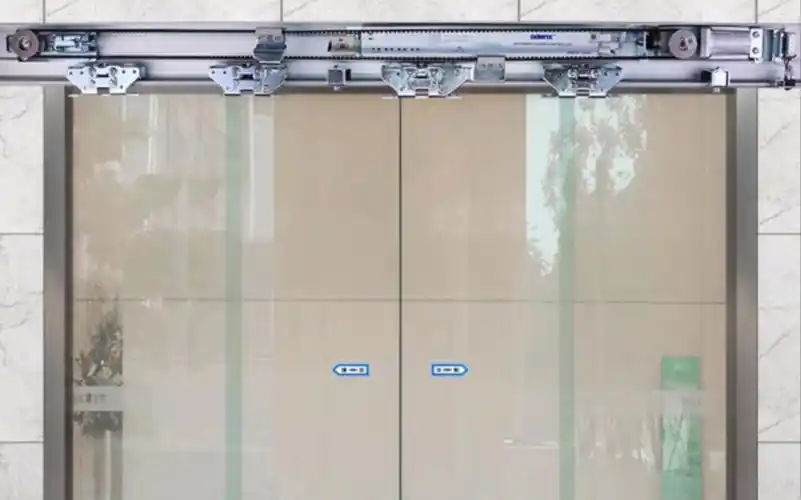 工厂银行医院等玻璃自动门,感应门,旋转门定制安装维修一站式服务