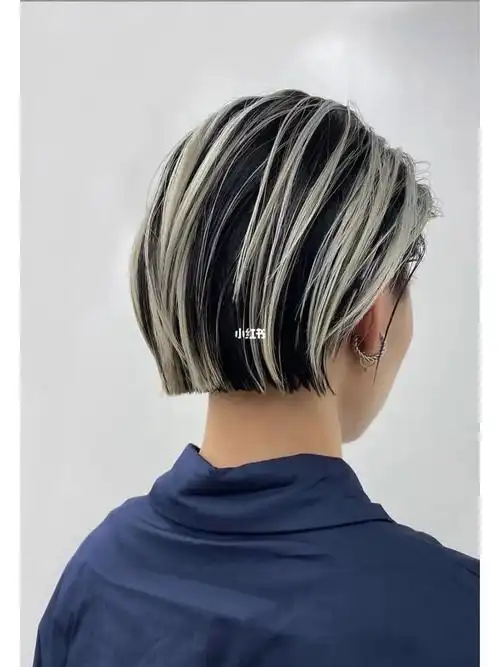 短发高级挑染