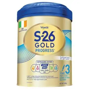 wyeth惠氏金装婴儿配方奶粉3段900g