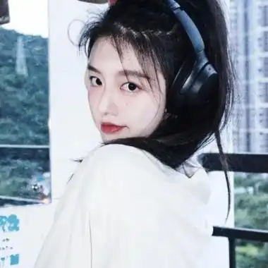 唯美很酷快手网红女生头像