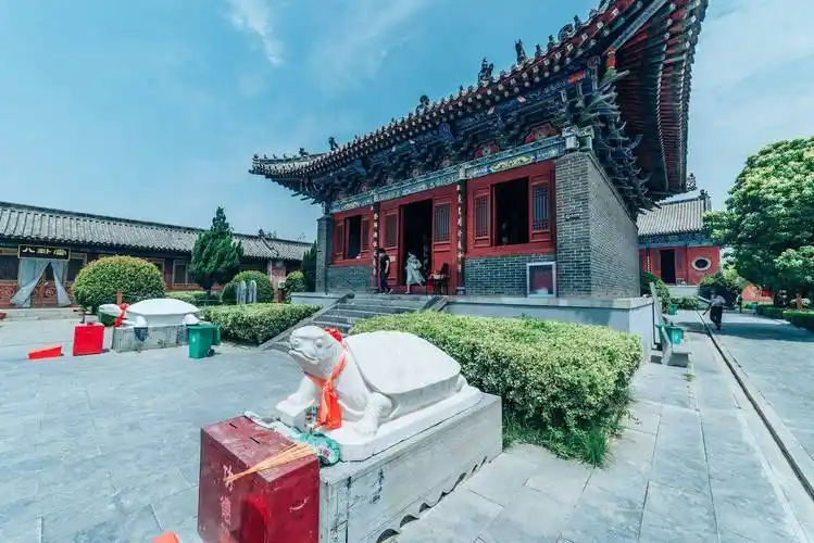 河南周口伏羲画卦台,古色古香,历史悠久,这里有经典的神话故事_八卦