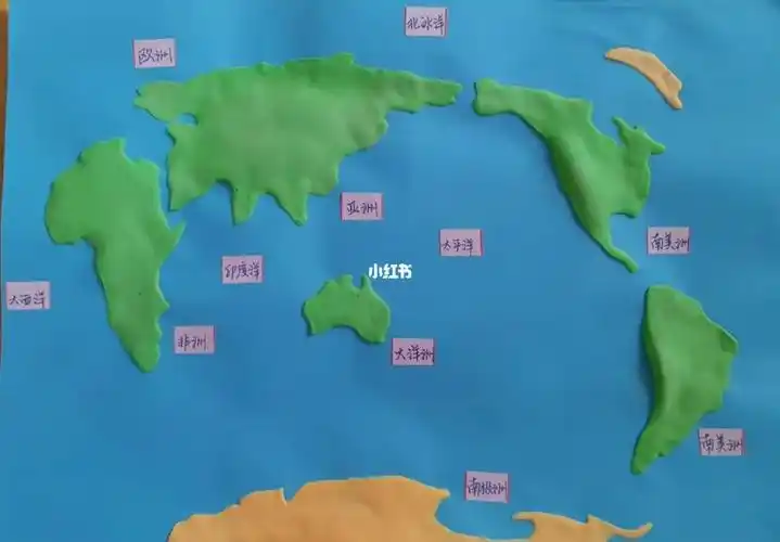 用超轻粘土做地图