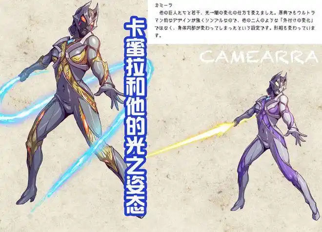 黑田朝生重绘三大黑暗巨人,还为他们绘制洗白后的形态,帅气吗?