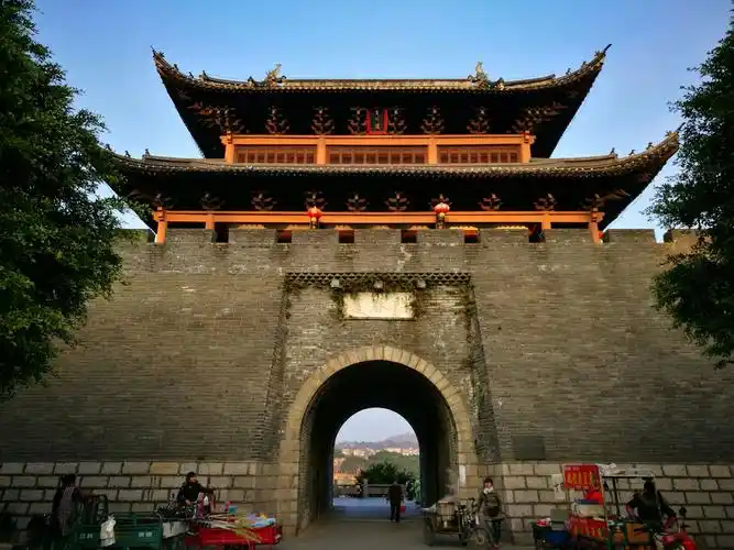 家乡美之赣州古城墙,古城门