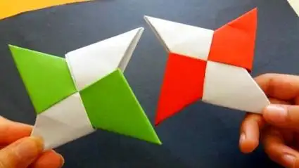 用卡纸带你们一起做回旋镖,制作简单.