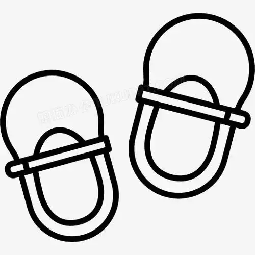 婴儿鞋图标