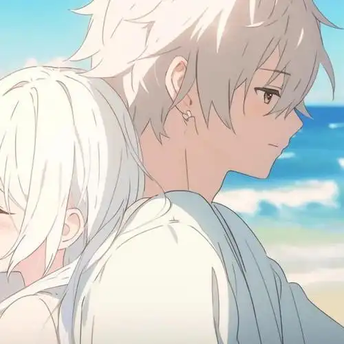 情侣头像丨超甜的一人一半卡通情头