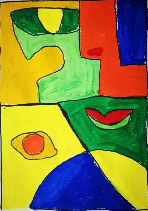 大师画我也画之毕加索的抽象艺术