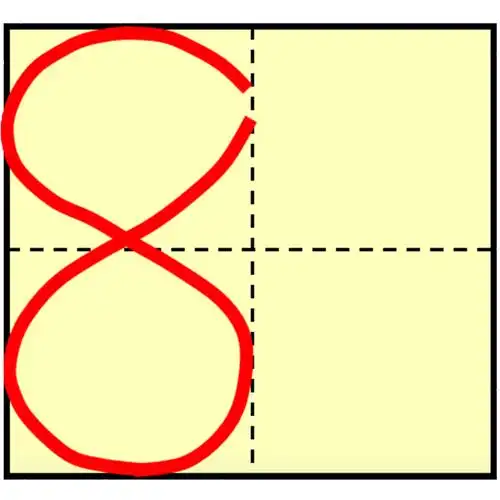 数字3怎么写田字格技巧(认识田字格,规范书写数字,这才是孩子学写字