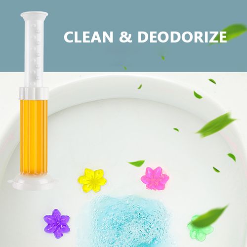 newest flower aromatic toilet gel toilet deodorant cleaner
