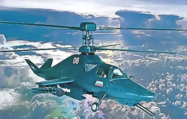 俄罗斯新型隐形直升机——"卡-58黑幽灵"