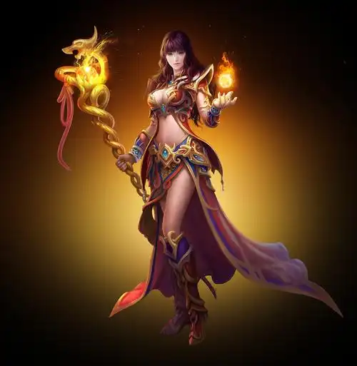 热血传奇-角色设计