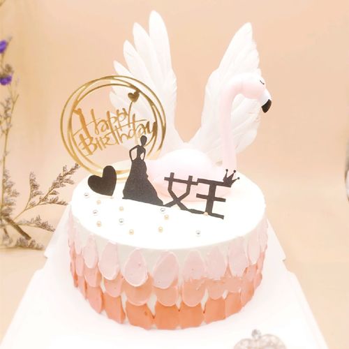 女王蛋糕装饰摆件网红生日女神插牌母亲节我爱节日装扮用品