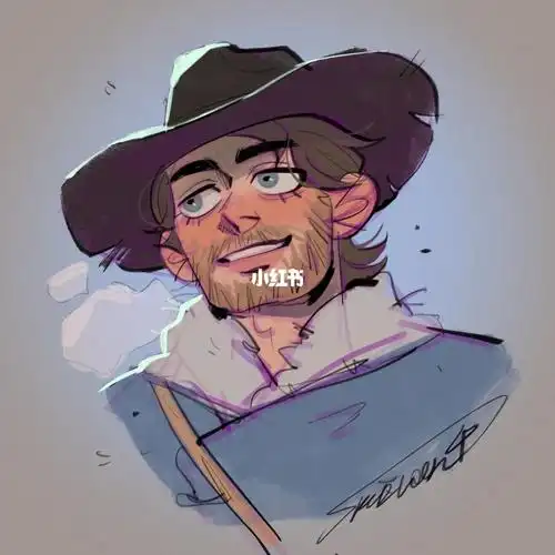 大表哥很上头xd#画画  #绘画  #荒野大镖客2  #荒野大镖客  #亚瑟摩根