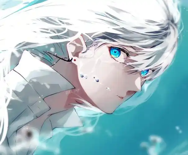 p站推荐白毛头像