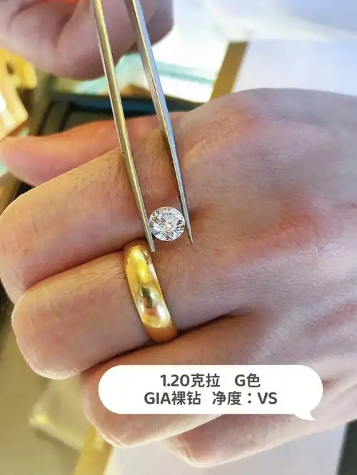 精选120克拉圆钻78g色gia裸钻