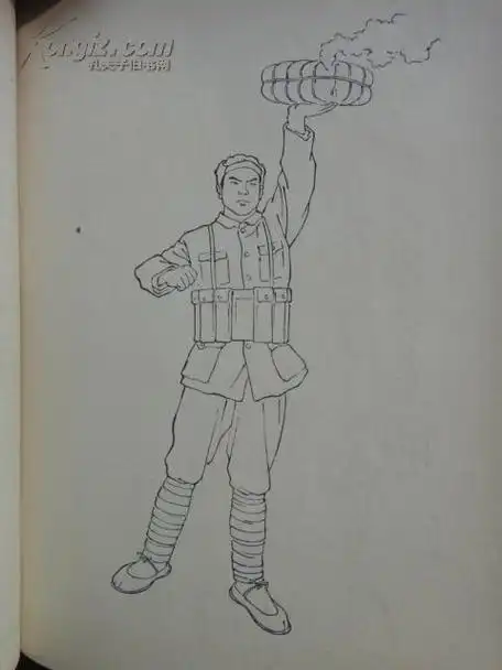 幼儿简笔英雄简笔画