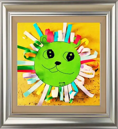 小海豚美术暑期作品微画展——手脑小班刘子扬小朋友作品