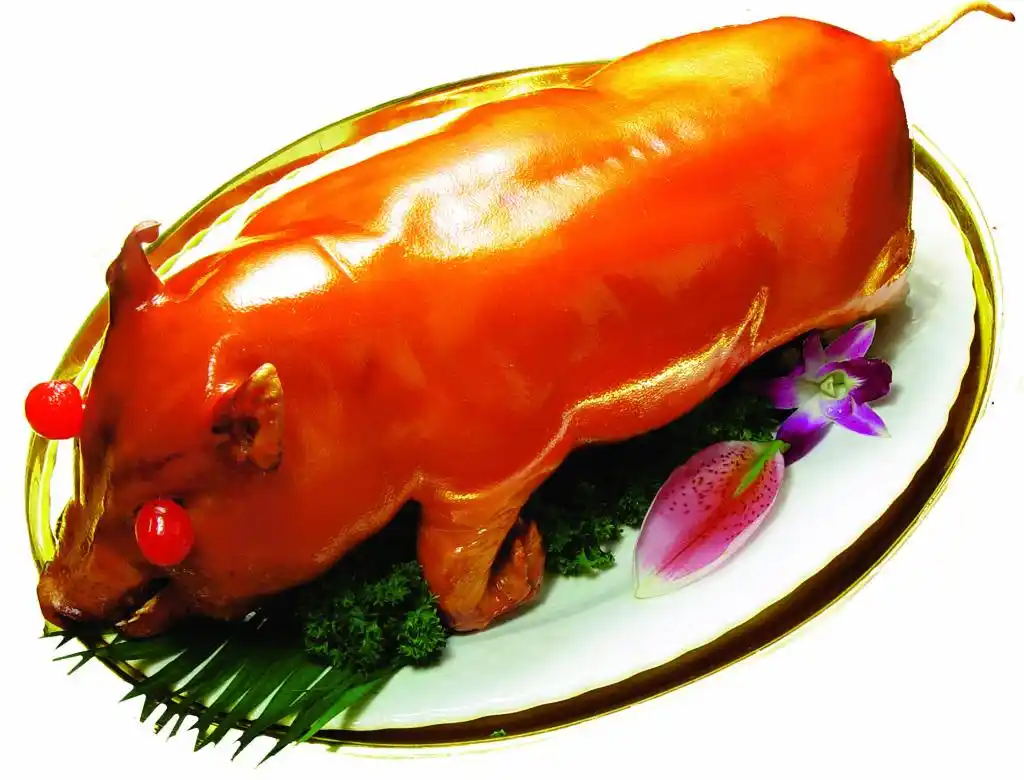 烤乳猪tif透明背景图