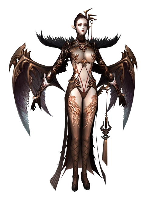 黑暗女精灵模型