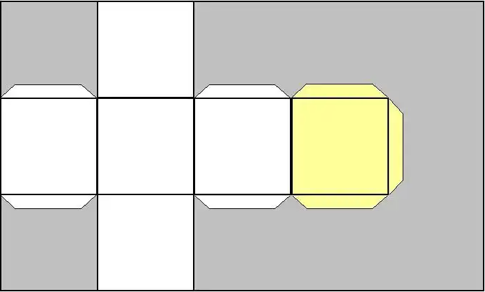 怎样折正方体纸盒