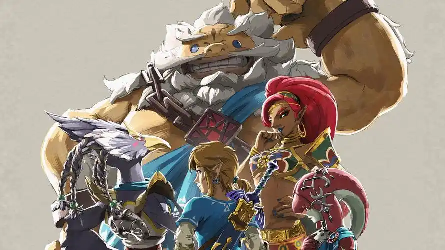 [举手提问] [ns] 求个绿帽子林克塞尔达和四英杰的合照,想做壁纸