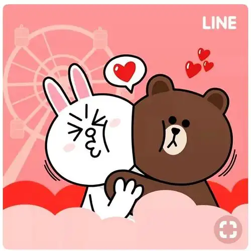 line friends 布朗熊brown choco 可妮兔cony 莎莉鸡sally 馒头人穆恩