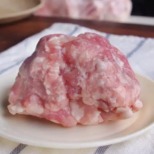 猪肉肉糜200g肥瘦各半正品行货新鲜馄饨饺子塞肉生猪肉