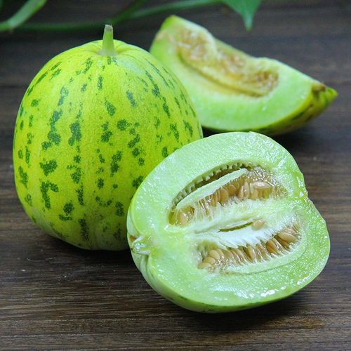八里香甜瓜种子绿瓤绿肉香瓜种籽超甜薄皮高产大田春四季水果大全