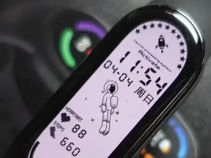 小米手环6太空人表盘 简单上手体验测评