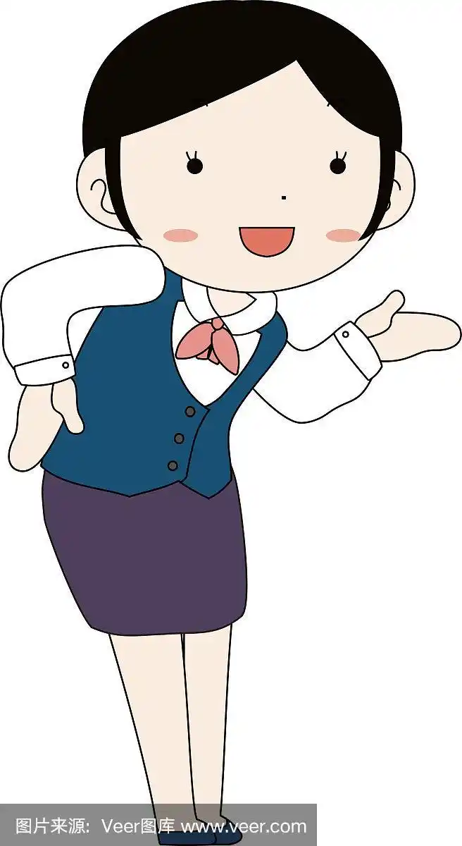 可爱的姿势可爱的黑发女银行职员