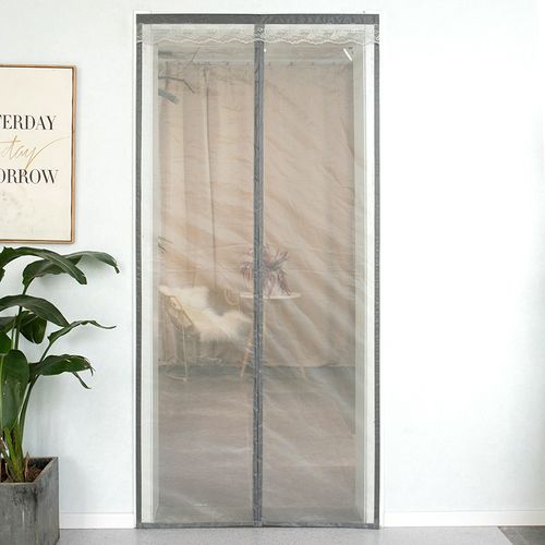 金刚防蚊门帘网防夏季折叠纱门网纱沙自粘贴门帘