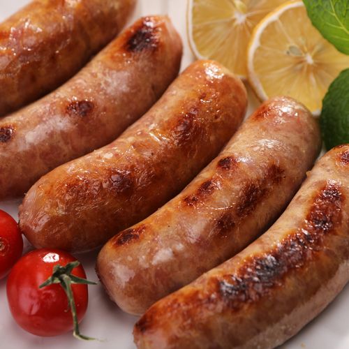 火山山石齐汇烤肉600g台湾风味烤肠10根地道包装即食肠类