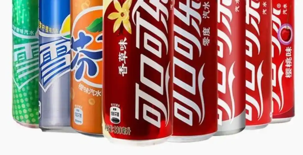可口可乐(coca-cola) 可口可乐香草味 碳酸饮料系列330ml*8罐 细长罐