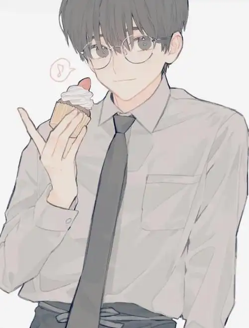 插画画师sanft笔下的小清新男孩好帅好可爱