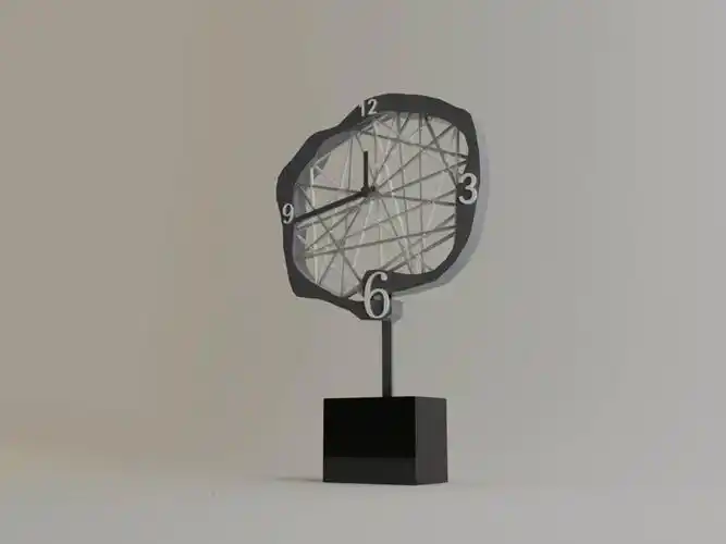 流淌的时间钟表设计