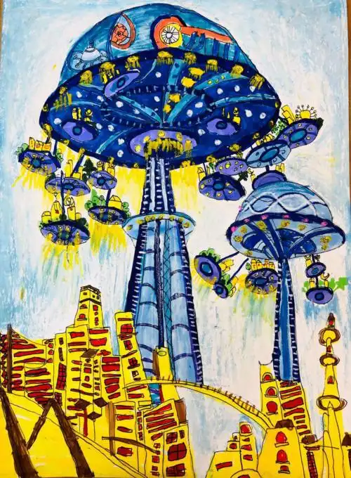 环保公益课堂环保绘画作品线上分享活动第四期2020年