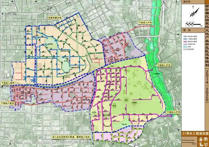 【图文】西安曲江新区最新总体规划图示(2014-2020)