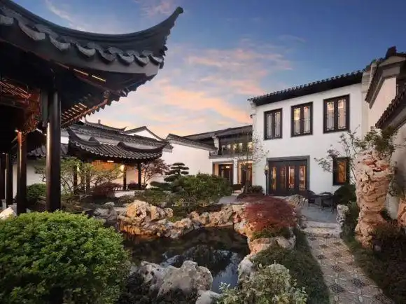 盘点重庆融创桃花源项目一重庆桃花源中式园林别墅