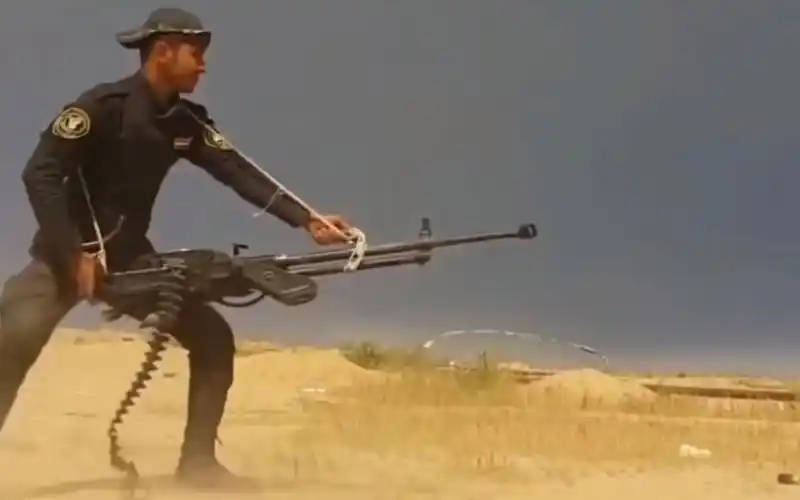 85式高射机枪中国外贸出口最多的重机枪之一