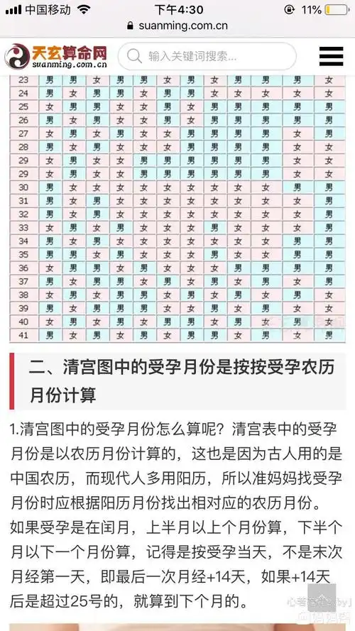 灿烂!清宫表测男女"好运伴随"-第1张图片-科华博客