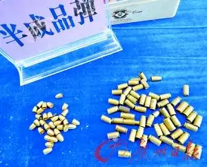 广东犯罪团伙在居民区及砖厂内造枪图