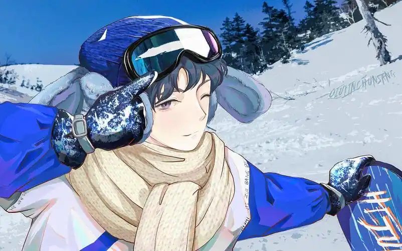 整理一个雪兔仙子贺峻霖的饭绘合集