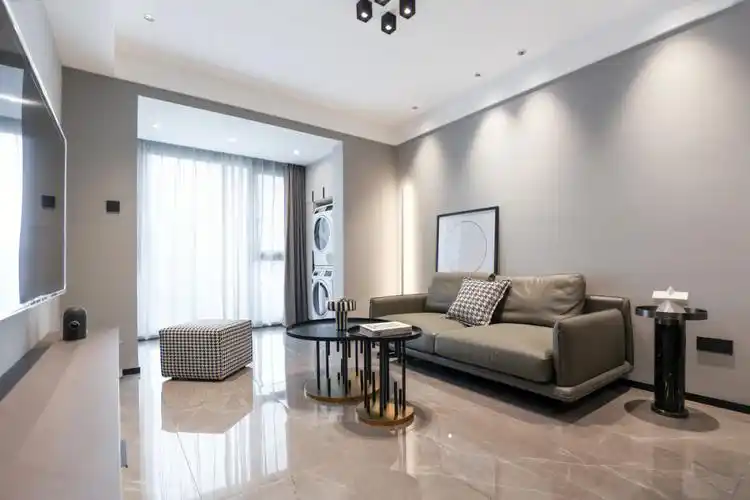 锦华装饰运河壹号府89平现代风格