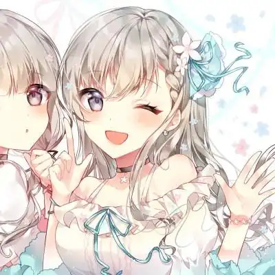 2023最火闺蜜头像一人一半动漫_闺蜜姐妹女生头像_头像屋